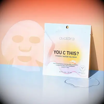 Vitamin C face mask stocking stuffer for wife