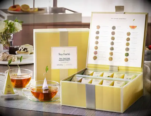 Assortment of tea wedding gift for coworker