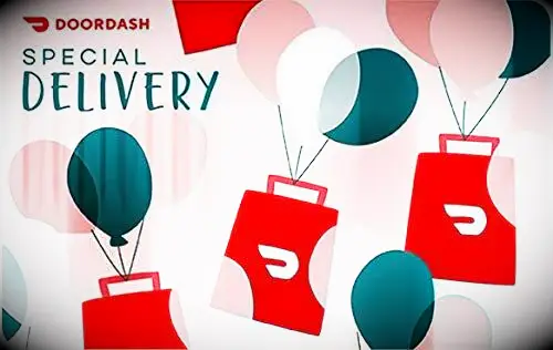 DoorDash gift card wedding gift for coworker