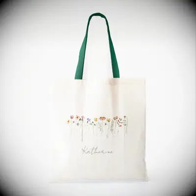 Wildflower tote bag