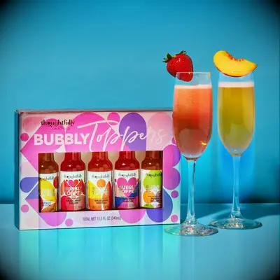 Bubbly mixes bridesmaid proposal gift