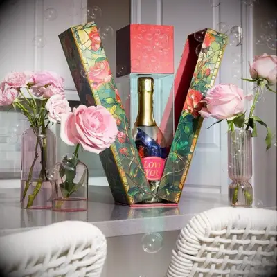 Bubble gift box bridesmaid proposal gift