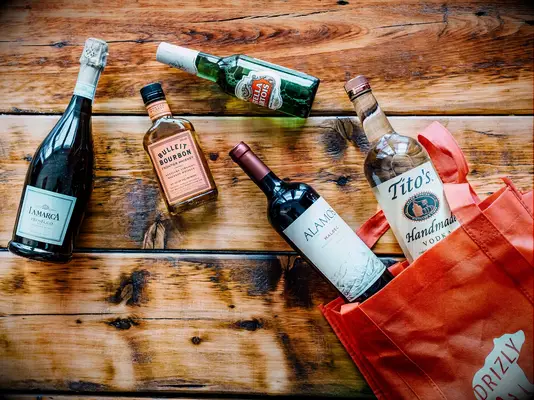 Drizly alcohol delivery service just because gift idea
