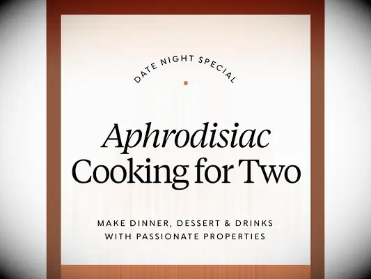 Virtual cooking class just because gift idea