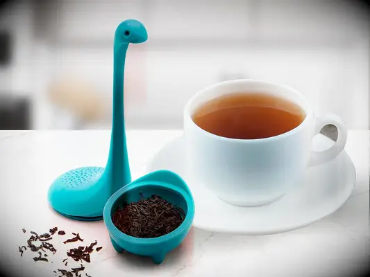 Lochness monster loose-leaf tea infuser just because gift