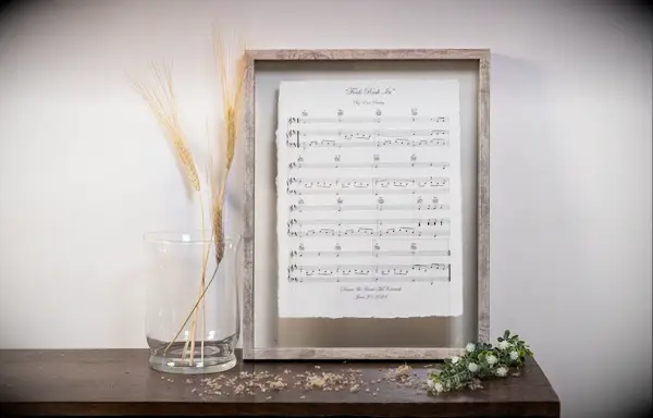 Sheet music art
