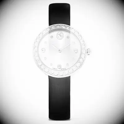 Crystal studded watch