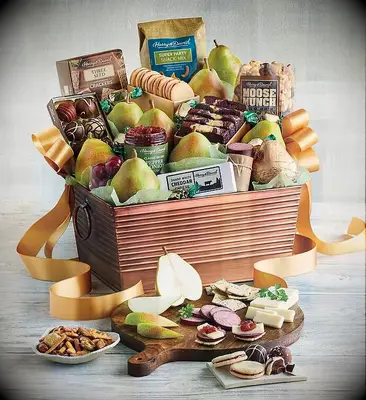 Gourmet snack tin anniversary gift