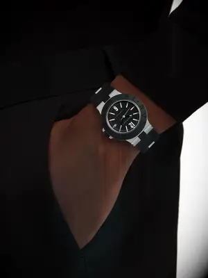 Bvlgari aluminum watch tin anniversary gift