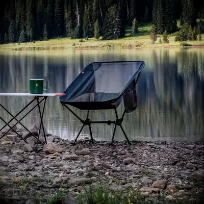 Bespoke Post camping chair tin anniversary gift