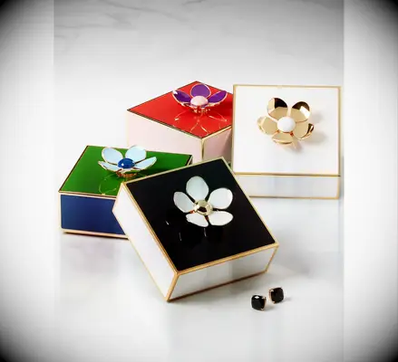 Floral keepsake box mother-in-law gift