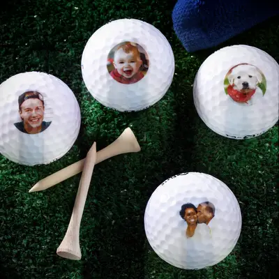 Personalization Mall custom golf ball anniversary gift for husband