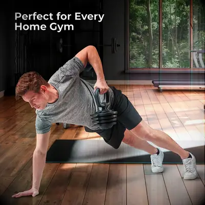 At-home weights anniversary gift for husband 