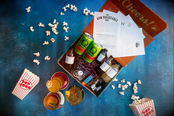 Monthly cocktail subscription anniversary gift for husband