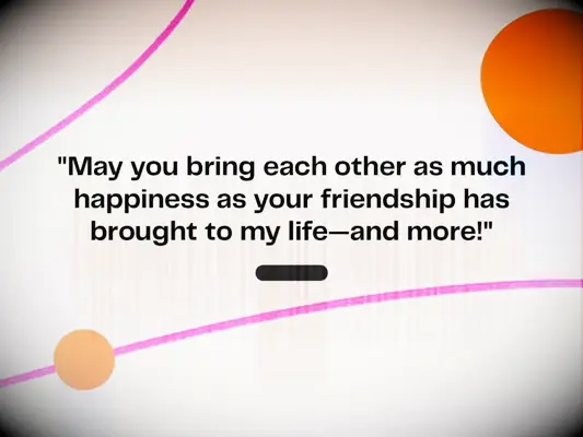 wedding wishes for friends image example