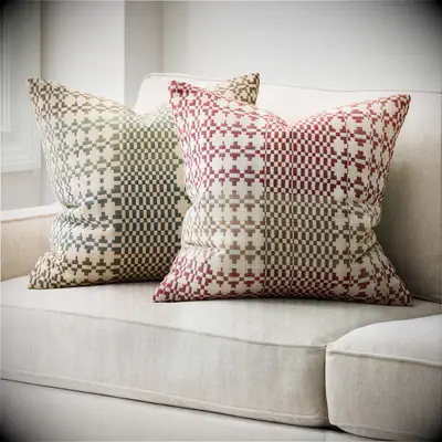 Silk Scandi pillow covers anniversary gift