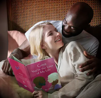 Custom love story book