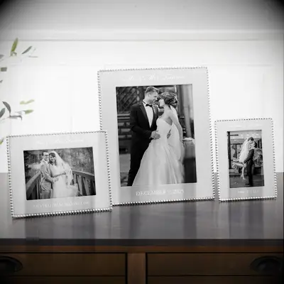 Personalized picture frame 10 year anniversary gift