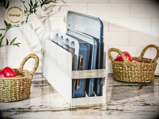 Colorful bakeware set 10 year anniversary gift