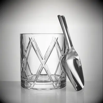 Crystal ice bucket 10 year anniversary gift