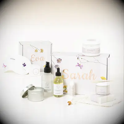 Self-care gift set bridesmaid gift to bride