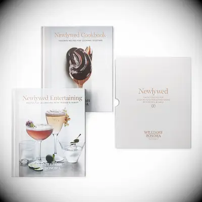 Newlywed cookbook bridesmaid gift to bride