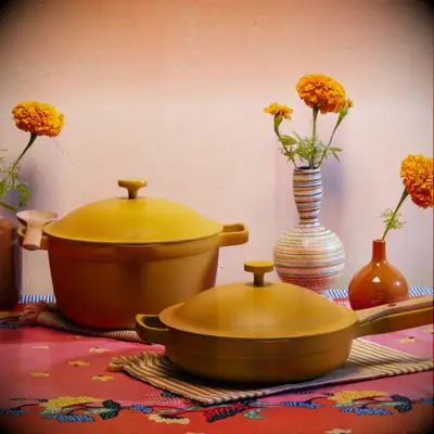 Cookware set bridesmaid gift to bride