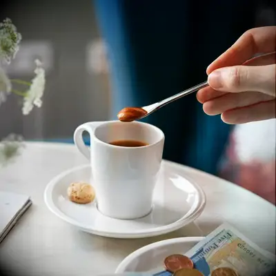 Porcelain espresso cup inexpensive bridal shower gift