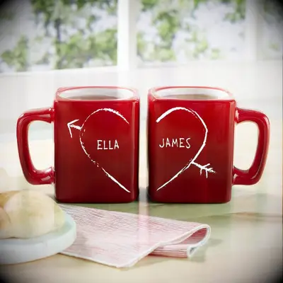 Cute coffee mugs inexpensive bridal shower gift