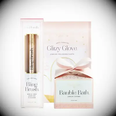 Jewelry care set wedding gift for sister