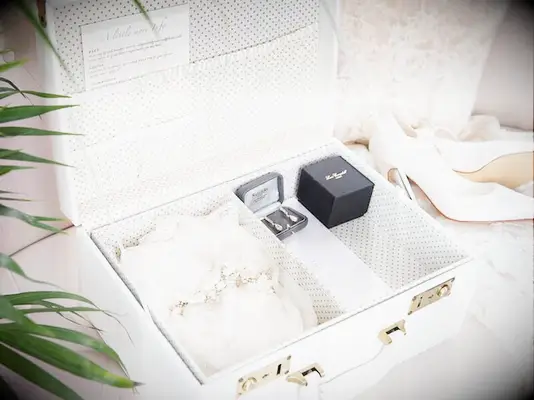etsy personalized white wedding memory and card box for wedding gift for sister