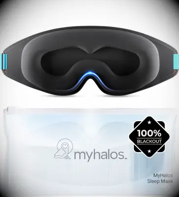 Compression sleep mask