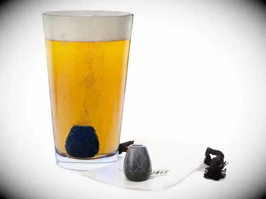 Frothing beer stones beer stocking stuffer idea for husband