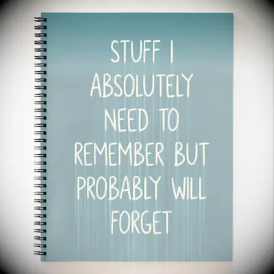 funny notebook gift for the best wedding present