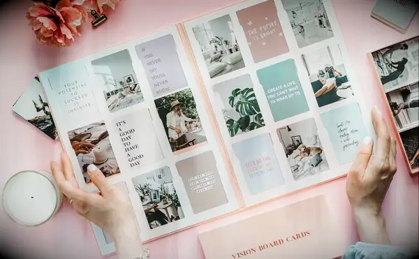 vision board kit for the perfect wedding planning kit