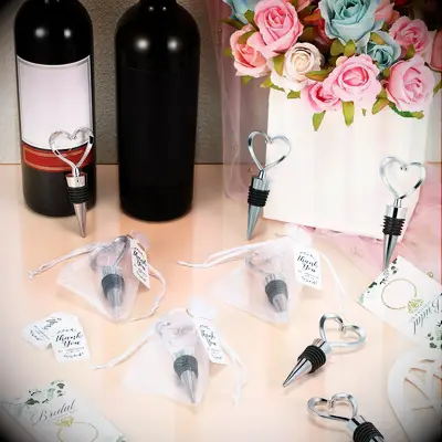 Heart shaped bottle stopper