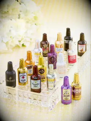 Alcohol bottle chocolates