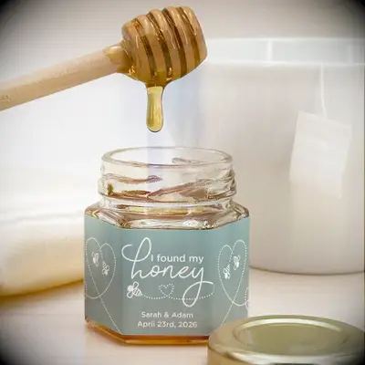 Honey wedding favor