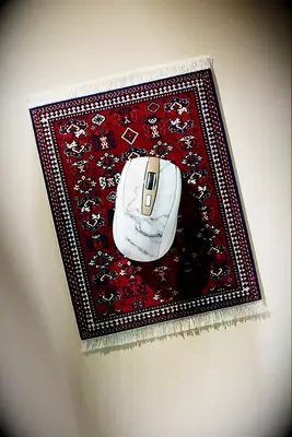 Rug Mouse Pad 7 year anniversary gift idea