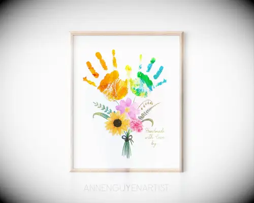 Handprint art