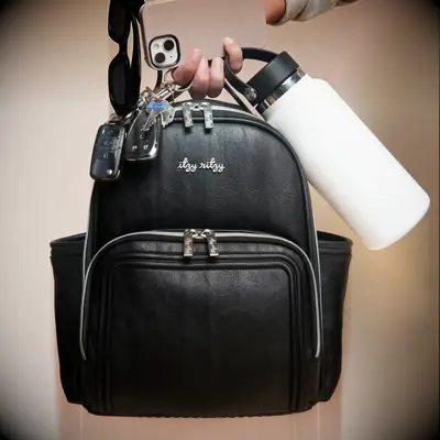 Luxe diaper backpack mother