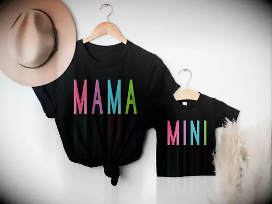 Mama and Mini matching T-shirts Mother