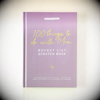 Scratch-off mom journal mother