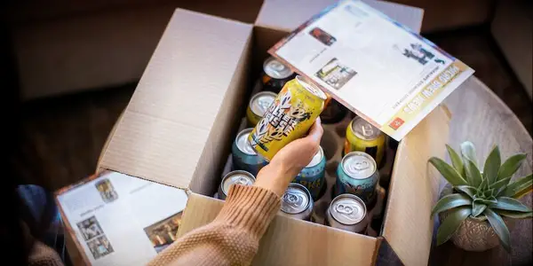 Craft beer subscription thank-you gift
