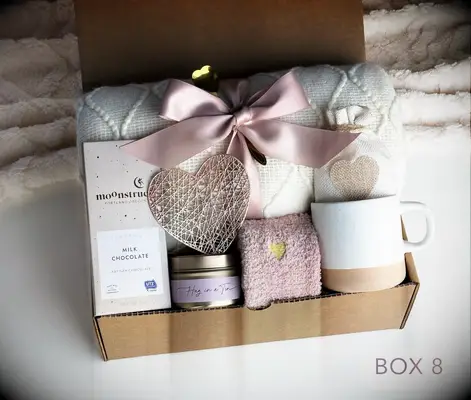 Cozy gift box thank you gift