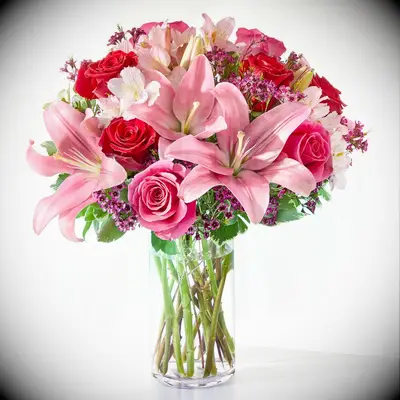 Fresh bouquet of flowers