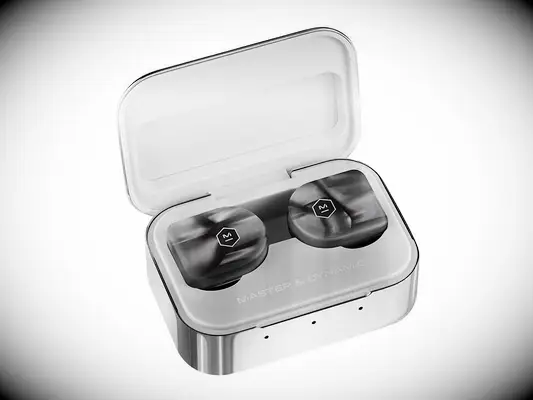 Wireless earphones with sleek black pearl design 30-year anniversary gift