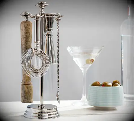 Shiny new bar tools five year anniversary gift