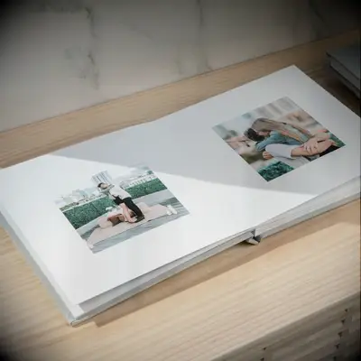 Photo album 5 year anniversary gift