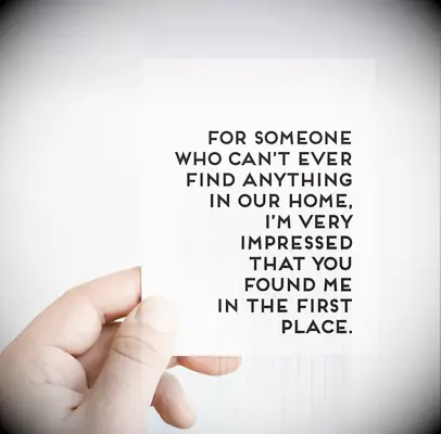 Funny anniversary card